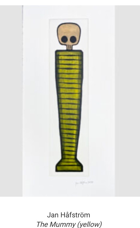 The Mummy, yellow